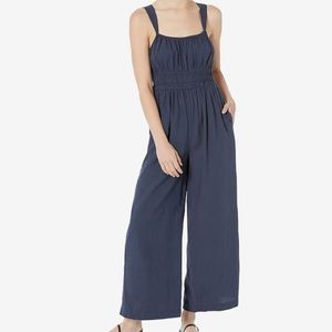 Madewell Linen-Blend Sophie Tank Wide-Leg Jumpsuit